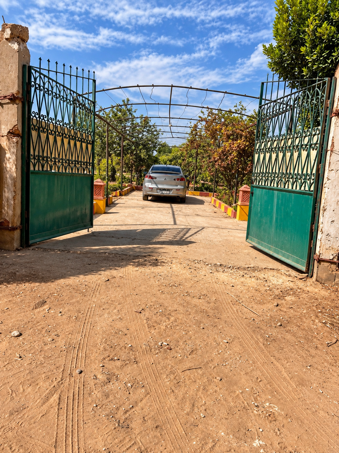 5,250 sqm Corner Farm with Rest House & Established Fruit Planting in European Countryside, New Sphinx
