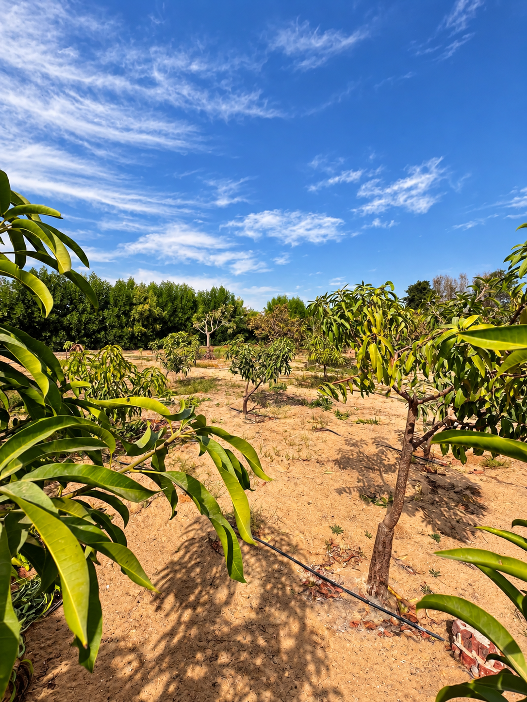 5,250 sqm Corner Farm with Rest House & Established Fruit Planting in European Countryside, New Sphinx